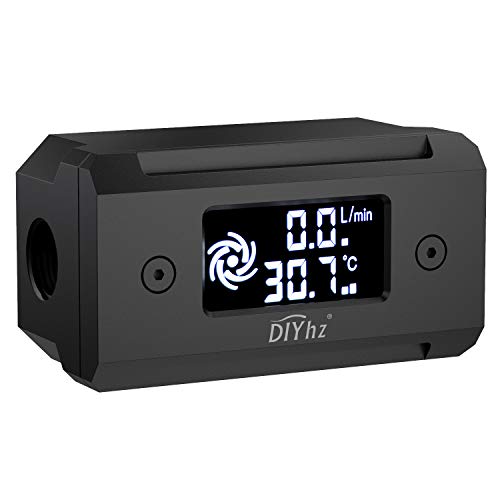 Amazon.co.jp: DIYhz G1/4 アルミニウム合金シェル LCD